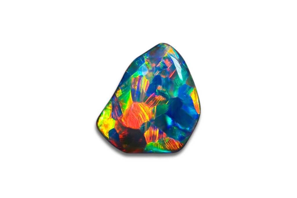 Black Opal rare gemstones