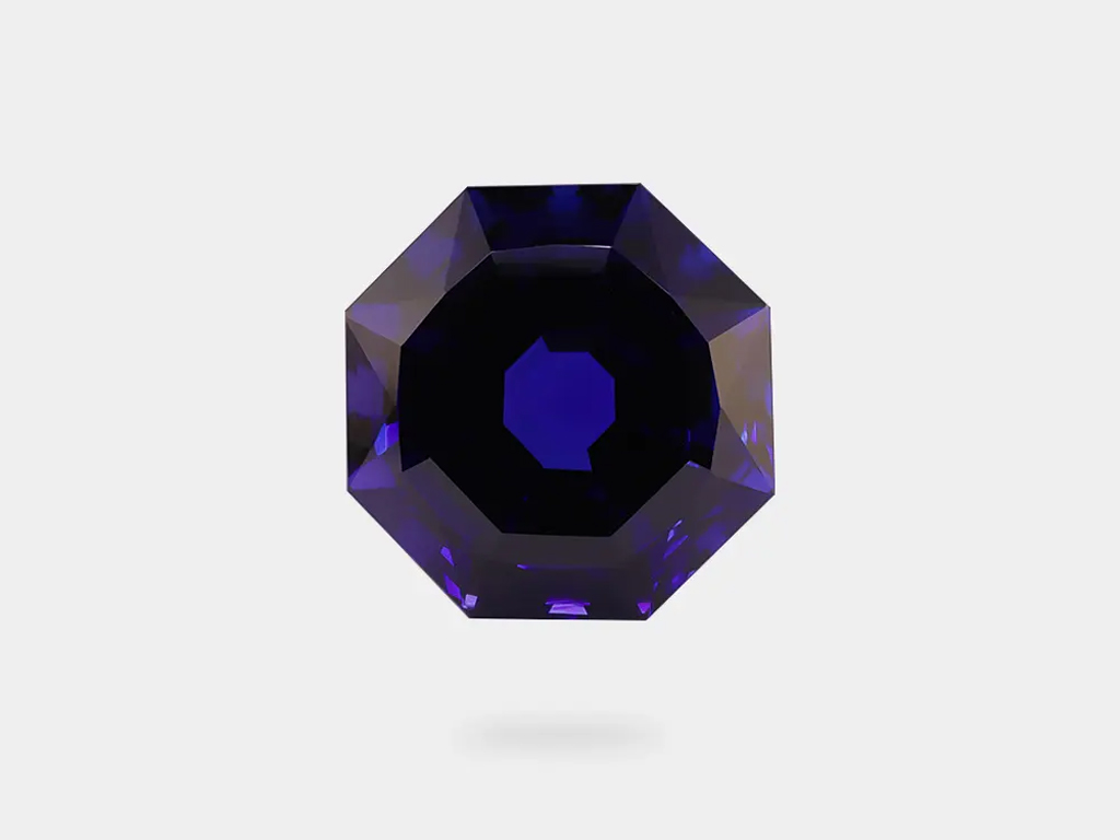 The Hexagon Shaped Tanzanite Gemstone