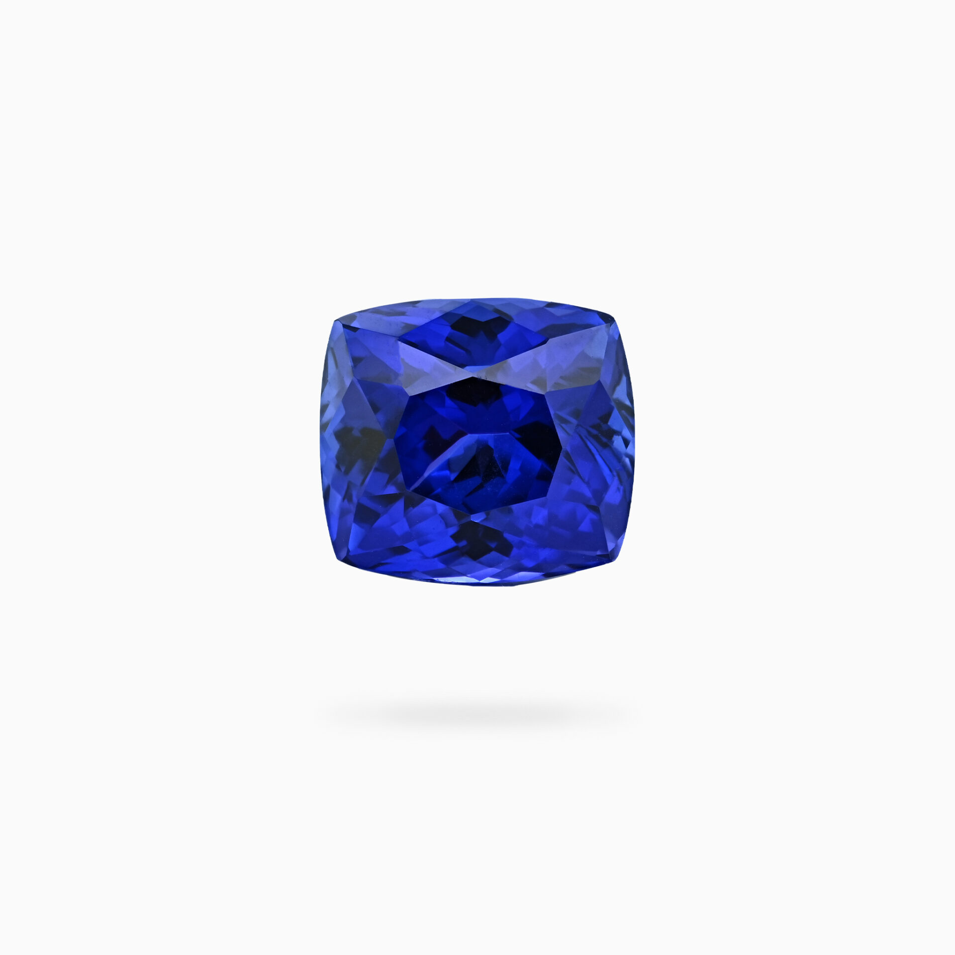 13.29 carats Cushion shaped Tanzanite Exceptional bV / Violet polished stone - The Tanzanite Experience 13.29 carats Cushion shaped Tanzanite Exceptional bV / Violet polished stone - The Tanzanite Experience